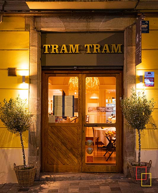 Interior del Restaurante Tram-Tram, Barcelona