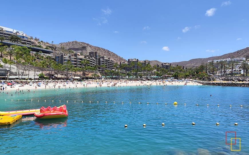 Deportes acuáticos en Anfi del Mar, Gran Canaria