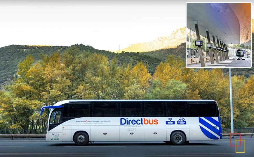 Bus Andorra - Barcelona - Aeropuerto