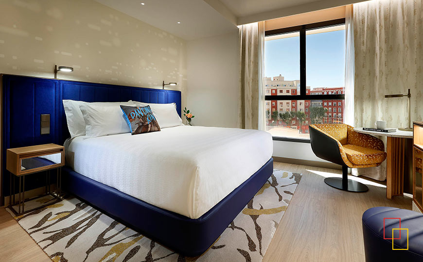 Deluxe Room Garden View en el Hard Rock Hotel Madrid