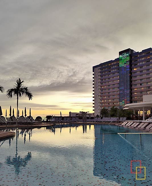 Fachada del Hard Rock Hotel Tenerife