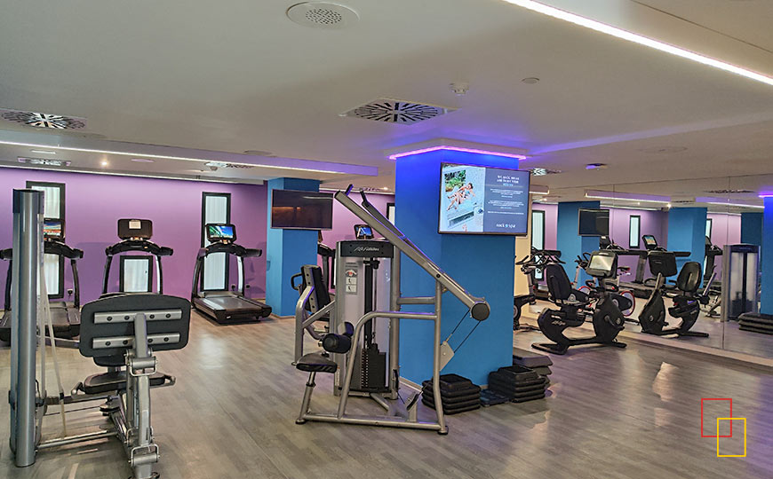 Gimnasio en el Hard Rock Hotel Tenerife