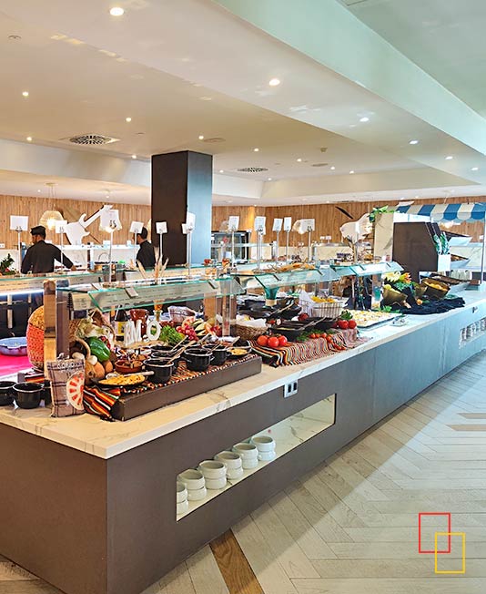 Restaurante buffet del Hard Rock Hotel Tenerife