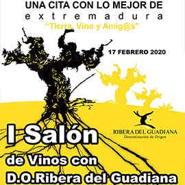 I Salón de Vinos con DO Ribera del Guadiana, turismo gastronómico en Extremadura
