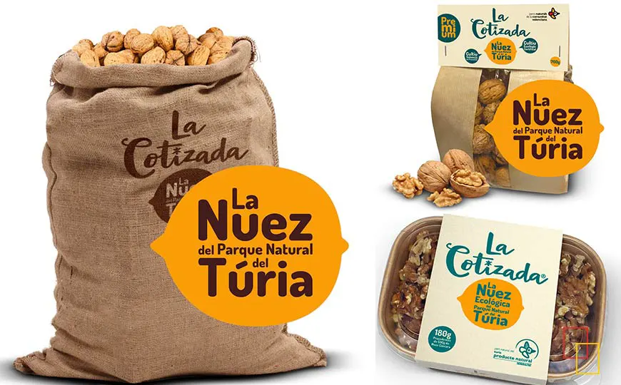 Nueces de La Cotizada en el Parque Natural del Turia