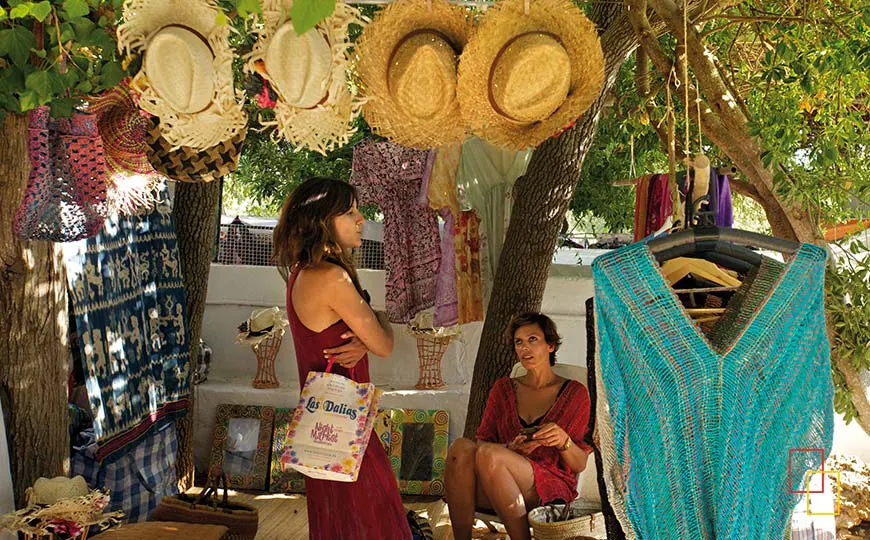 Mercadillo de Las Dalias en Ibiza