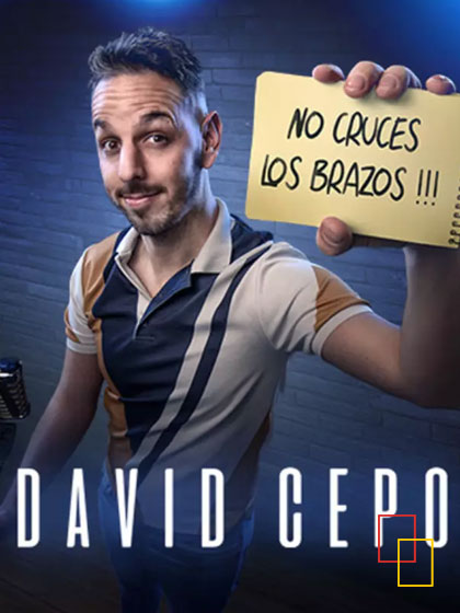 No cruces los brazos, David Cepo en el Teatro Arlequín Gran Vía