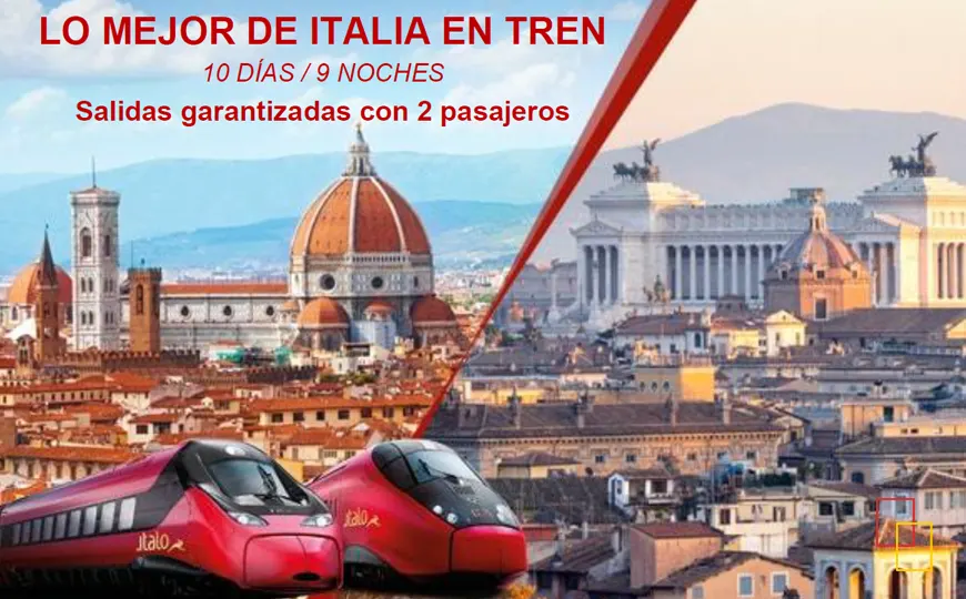 Lo Mejor de Italia: Tour en tren