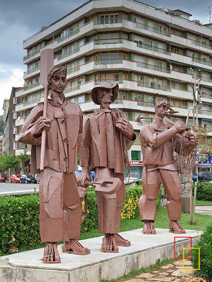 Monumento a los Tres Pescadores