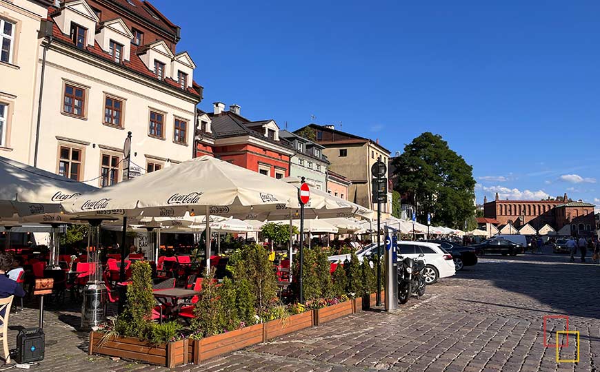 Plaza Nowy en el barrio de Kazimierz