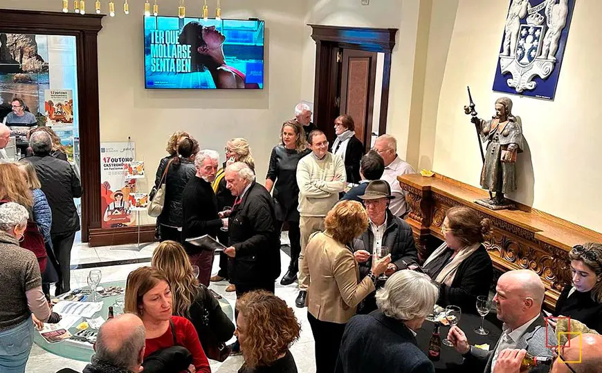 presentación de AXGATUR a los medios de comunicación en la Casa de Galicia