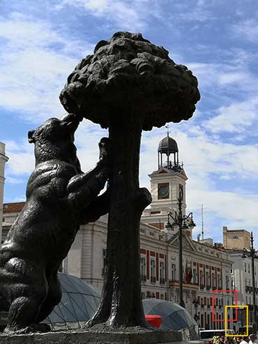 El Oso y el Madroño, Puerta del Sol de Madrid