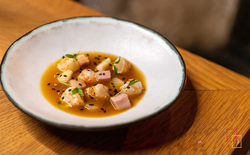 Menú degustación del Restaurante DIREKTE