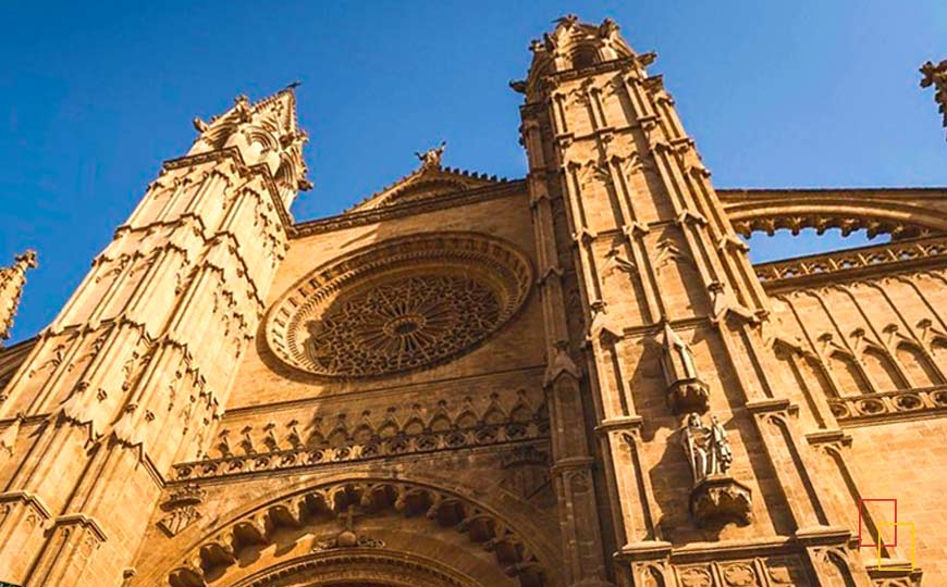 Rosetón mayor de la Catedral de Santa María de Palma de Mallorca