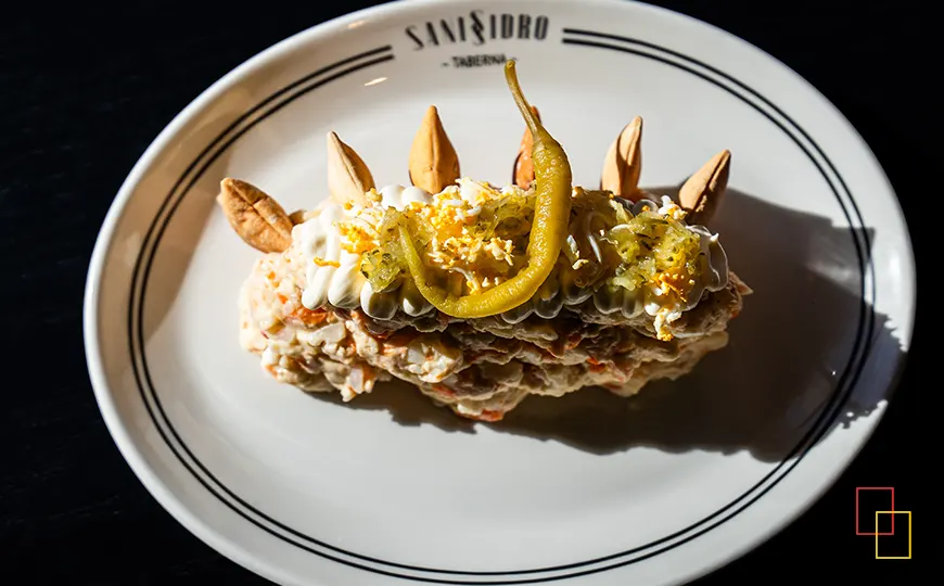 Ensaladilla rusa de Taberna San Isidro