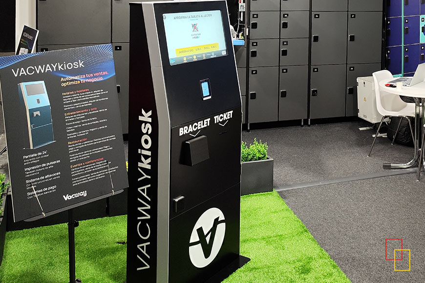 Kiosco de auto check-in VACWAYkiosk