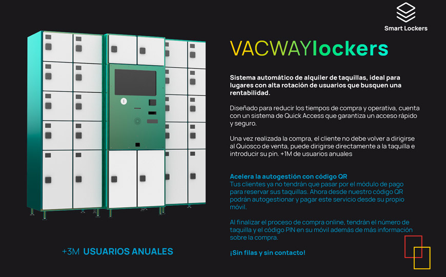 Sistema Quick Access de VACWAYlockers